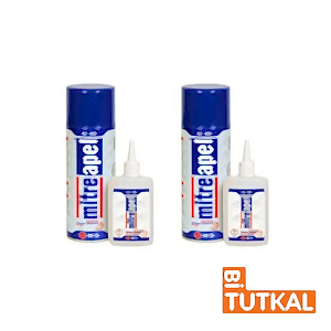 MitreApel HIZLI Yapıştırıcı 100 g + 400 Ml Ac. (2 ADET)